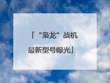“枭龙”战机最新型号曝光