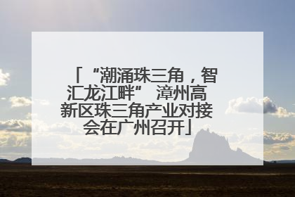 “潮涌珠三角，智汇龙江畔” 漳州高新区珠三角产业对接会在广州召开