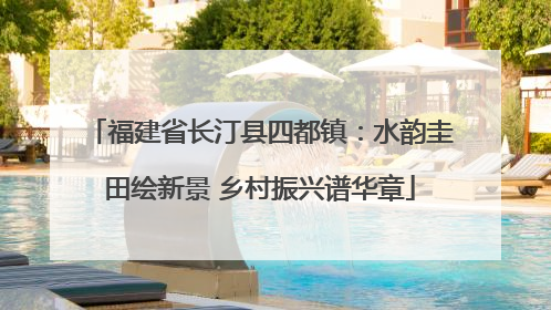 福建省长汀县四都镇：水韵圭田绘新景 乡村振兴谱华章