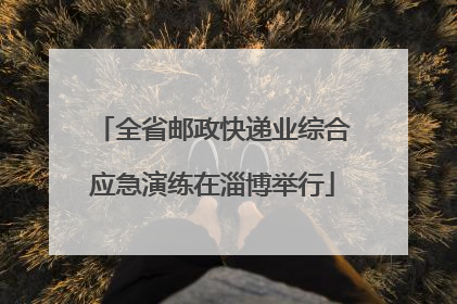 全省邮政快递业综合应急演练在淄博举行