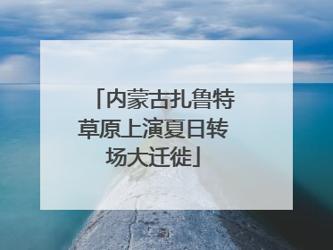 内蒙古扎鲁特草原上演夏日转场大迁徙