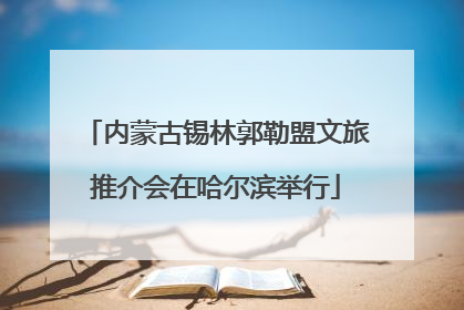 内蒙古锡林郭勒盟文旅推介会在哈尔滨举行
