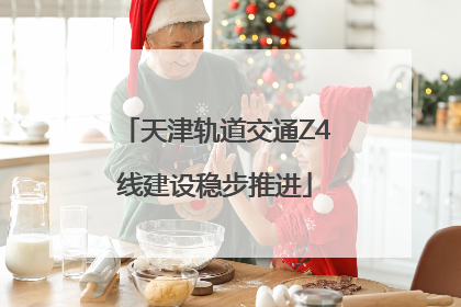 天津轨道交通Z4线建设稳步推进