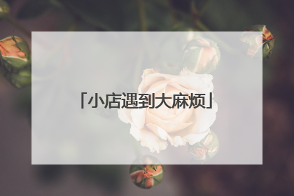 小店遇到大麻烦