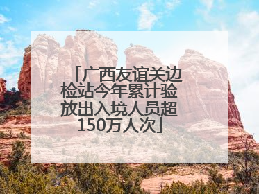广西友谊关边检站今年累计验放出入境人员超150万人次