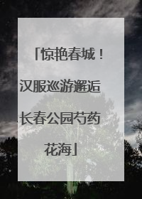 惊艳春城！汉服巡游邂逅长春公园芍药花海
