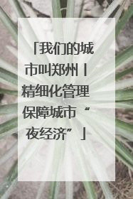 我们的城市叫郑州丨精细化管理保障城市“夜经济”