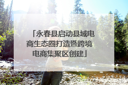 永春县启动县域电商生态圈打造暨跨境电商集聚区创建