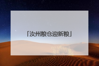 汝州粮仓迎新粮