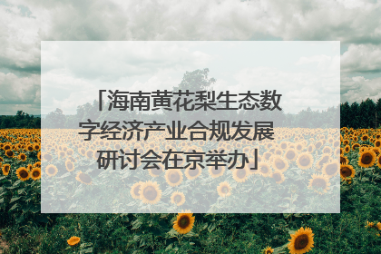 海南黄花梨生态数字经济产业合规发展研讨会在京举办