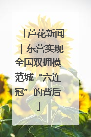 芦花新闻｜东营实现全国双拥模范城“六连冠”的背后