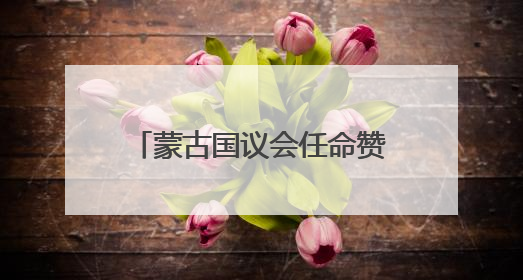 蒙古国议会任命赞丹沙塔尔为新总理