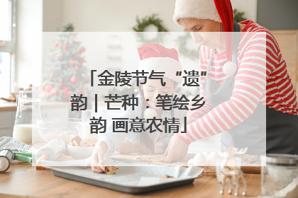 金陵节气“遗”韵｜芒种：笔绘乡韵 画意农情
