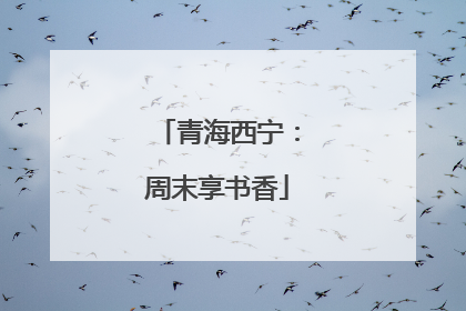 青海西宁：周末享书香